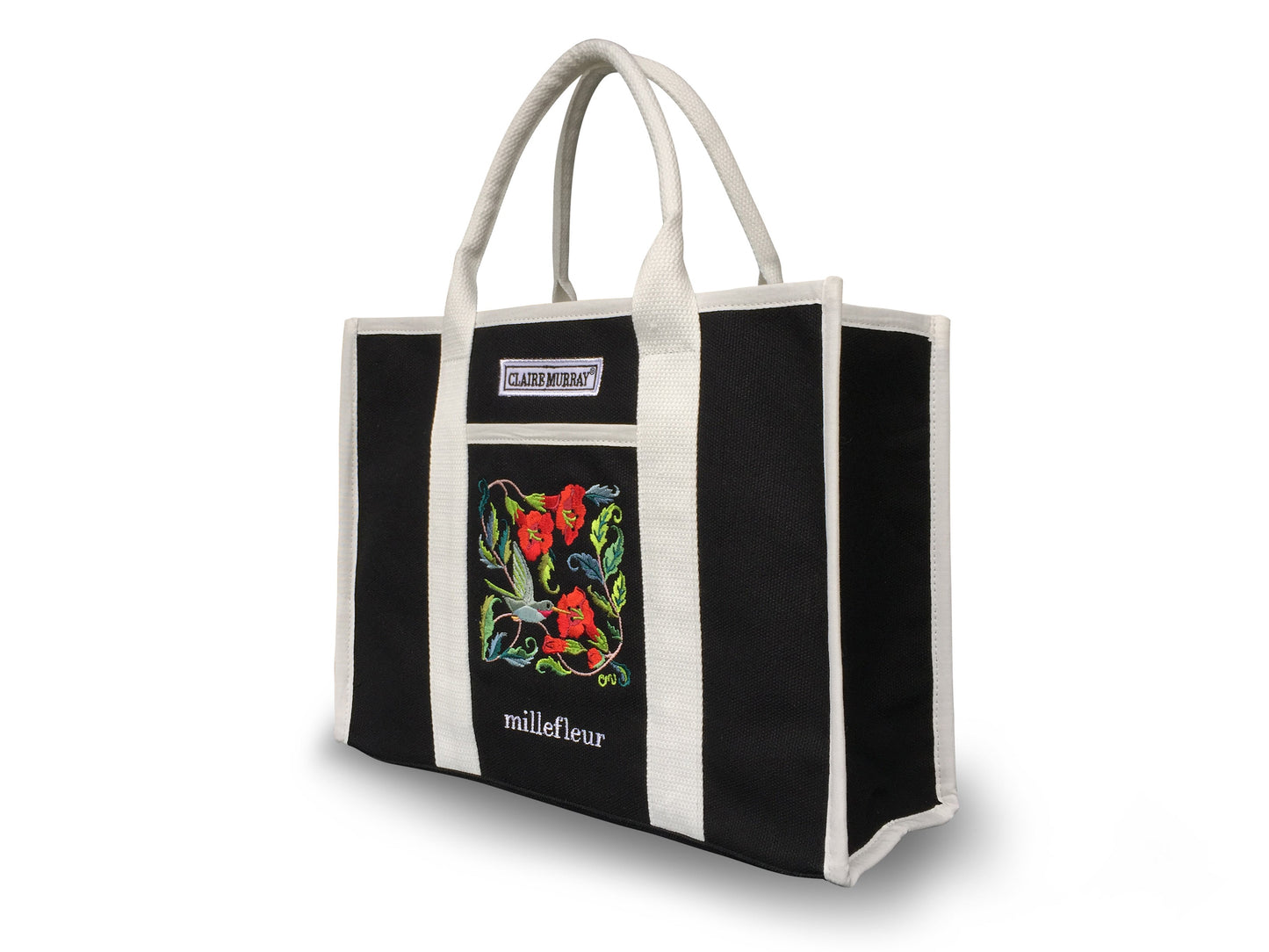 Millefleur Small Canvas Boat Bag