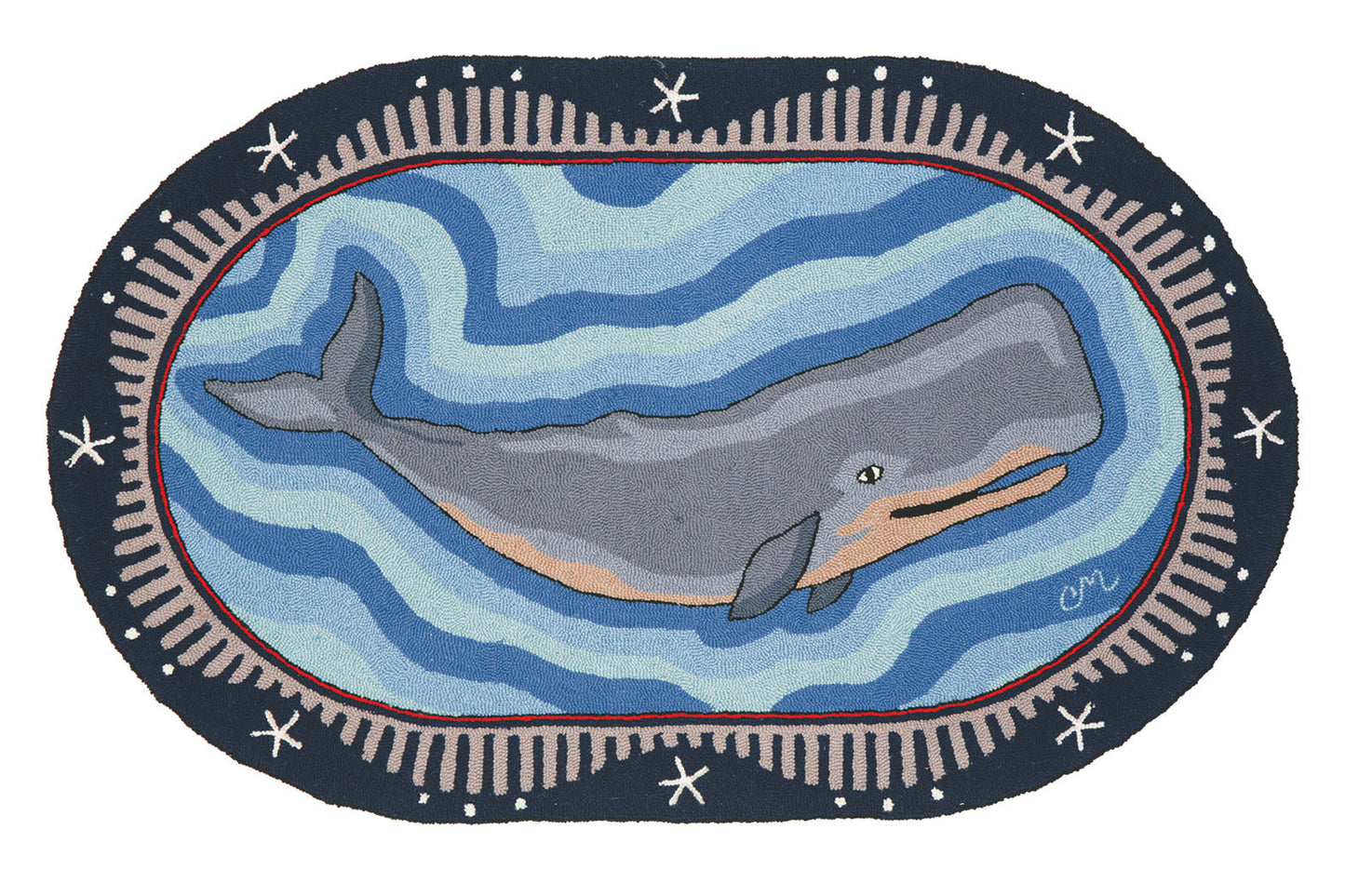 Whale Medium Oval