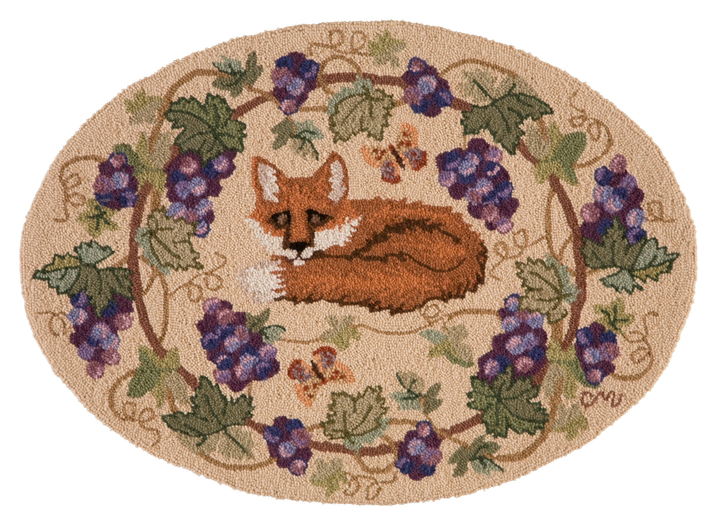 Wine Country Fox Oval Light