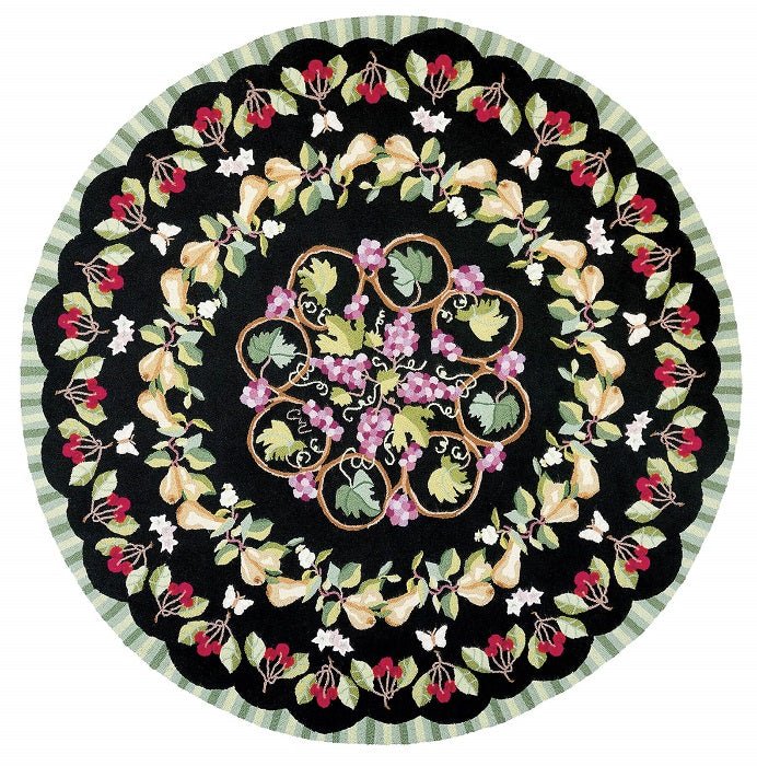 Botanical Fruit Round