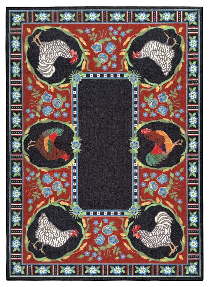 Chanticleer 5x7 Washable