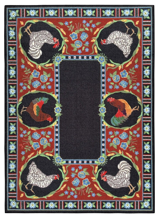 Chanticleer 5x7 Washable