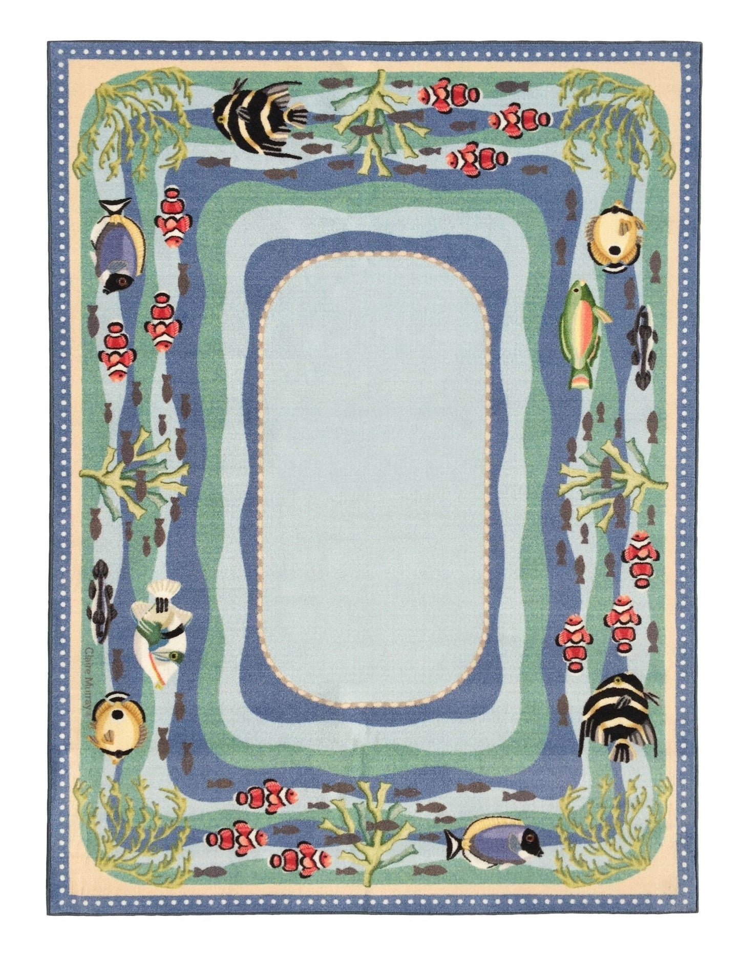 Coral Reef (w/Rope) 5x7 Washable