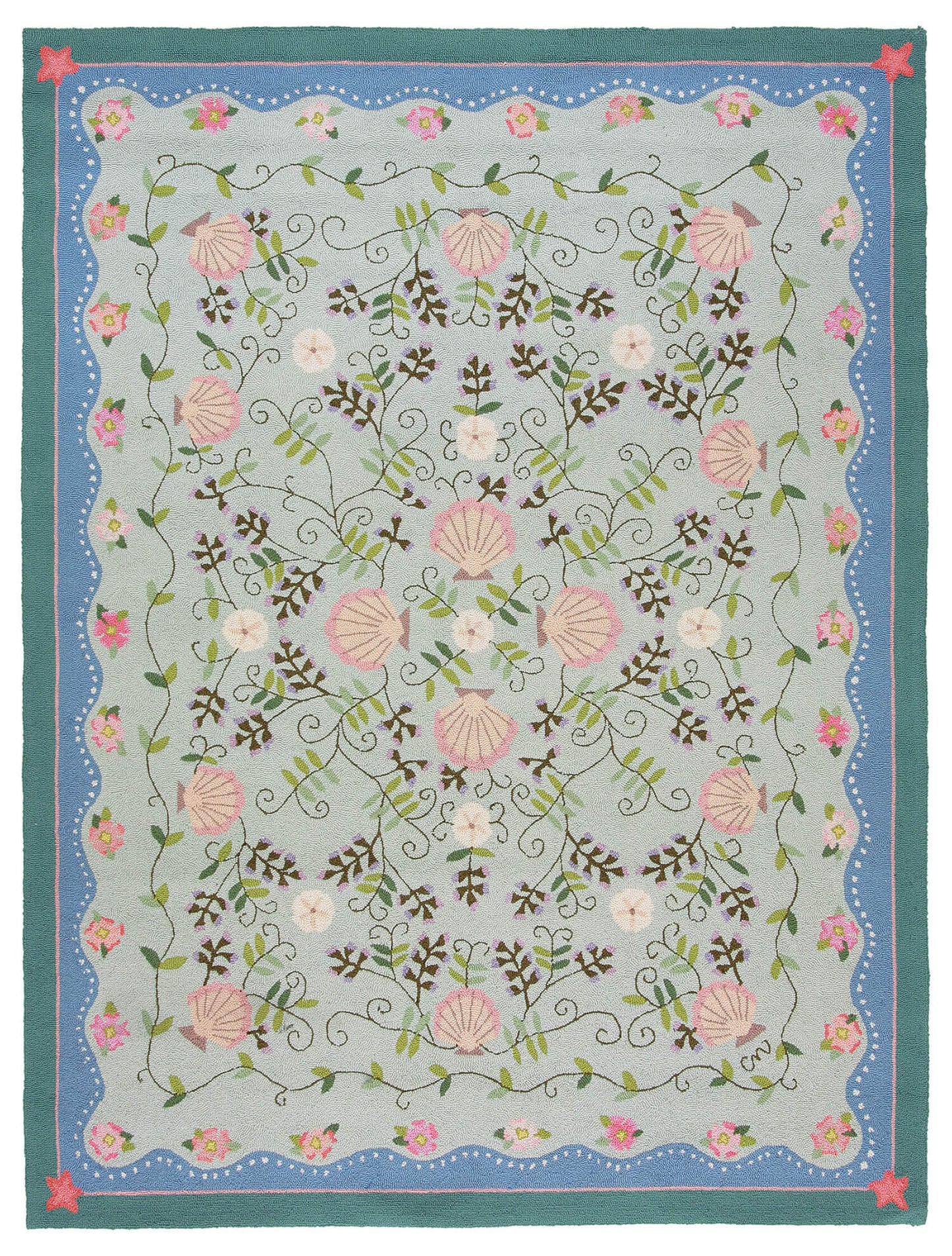 Seashell & Beachpea 5x7