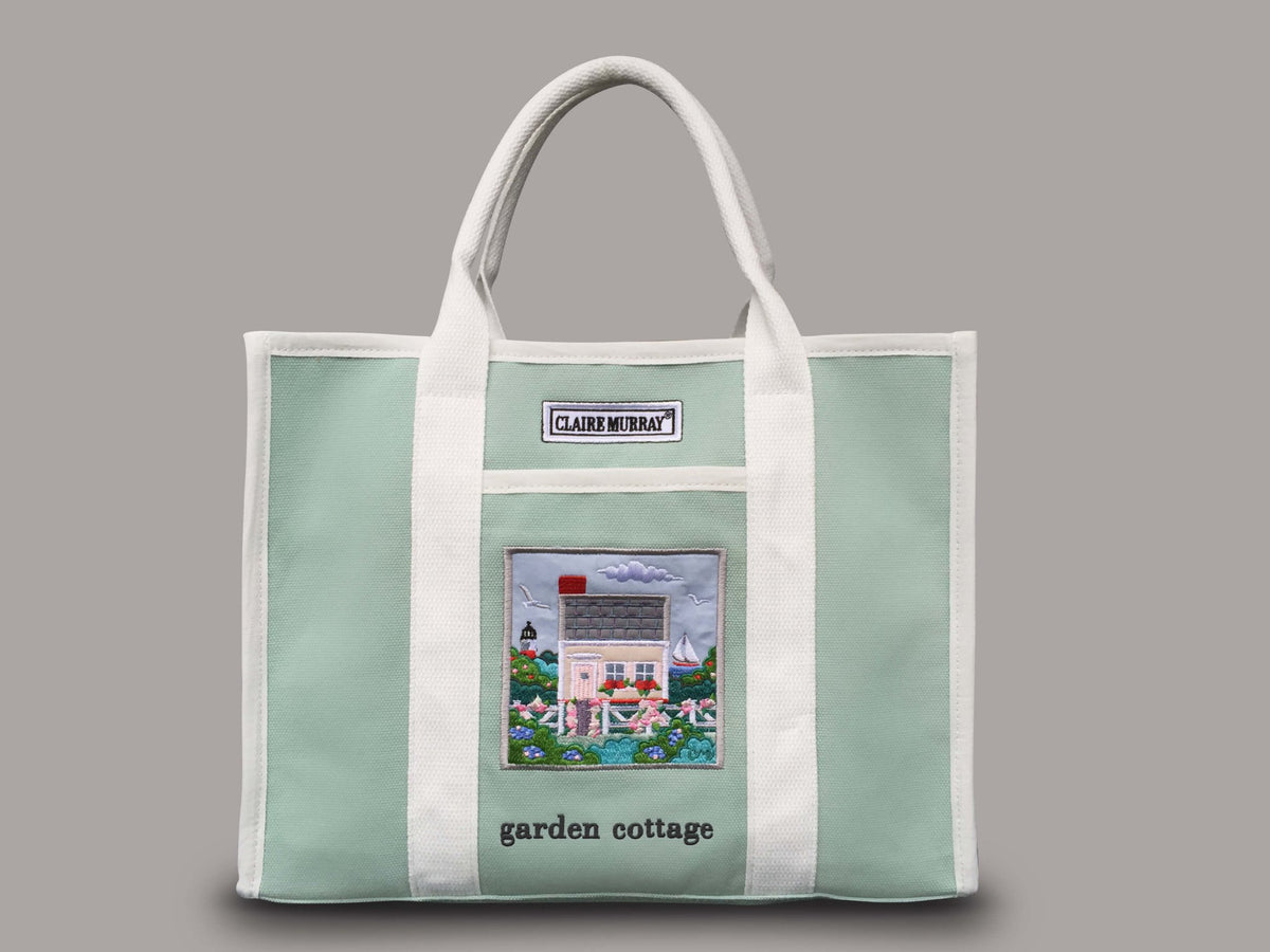 Garden Cottage Boat Bag Small BBGC - Claire Murray