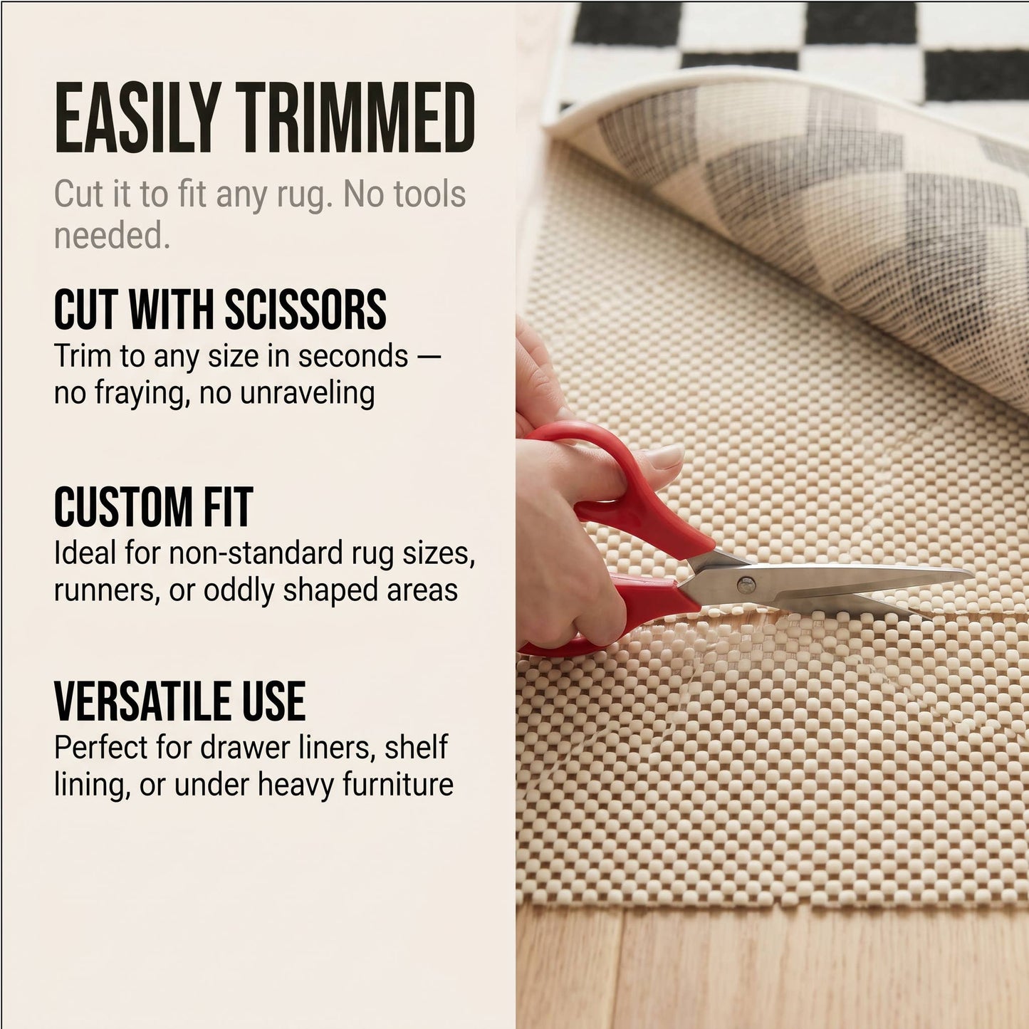 Premium Non-Slip Rug Pad 4x6