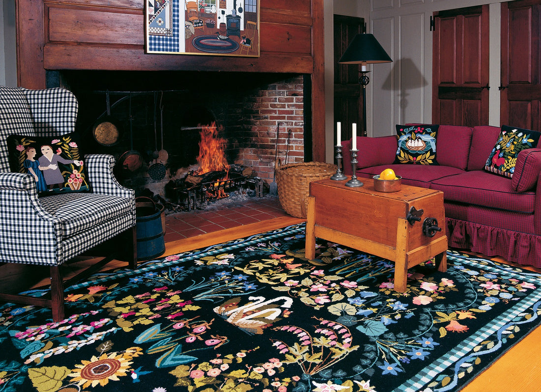 Claire Murray Hooked Rugs and Home Decor
