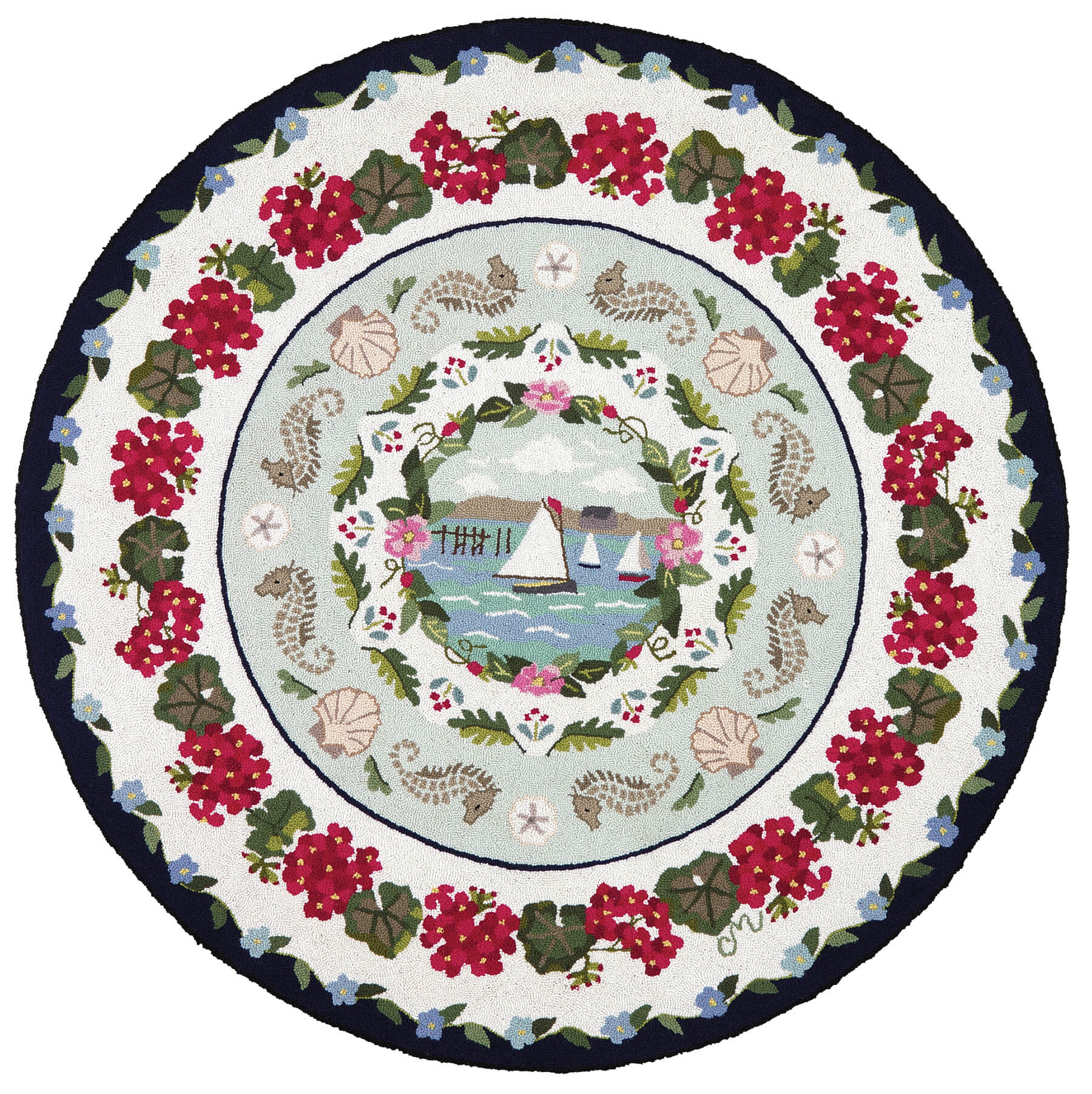 Claire Murray Hand-Hooked Wool Rugs and Home Decor