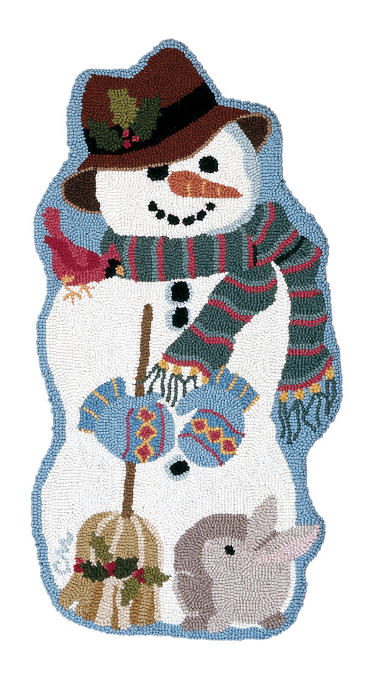 Silhouette Snowman