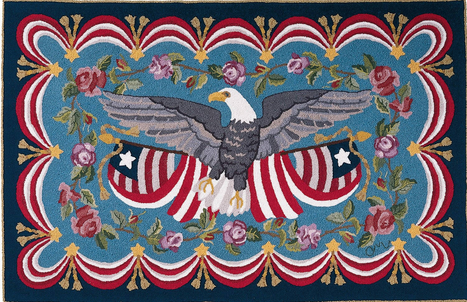 アート・デザイン・音楽 American Design Ethic Spirit of America - Liberty - Claire Murray Design