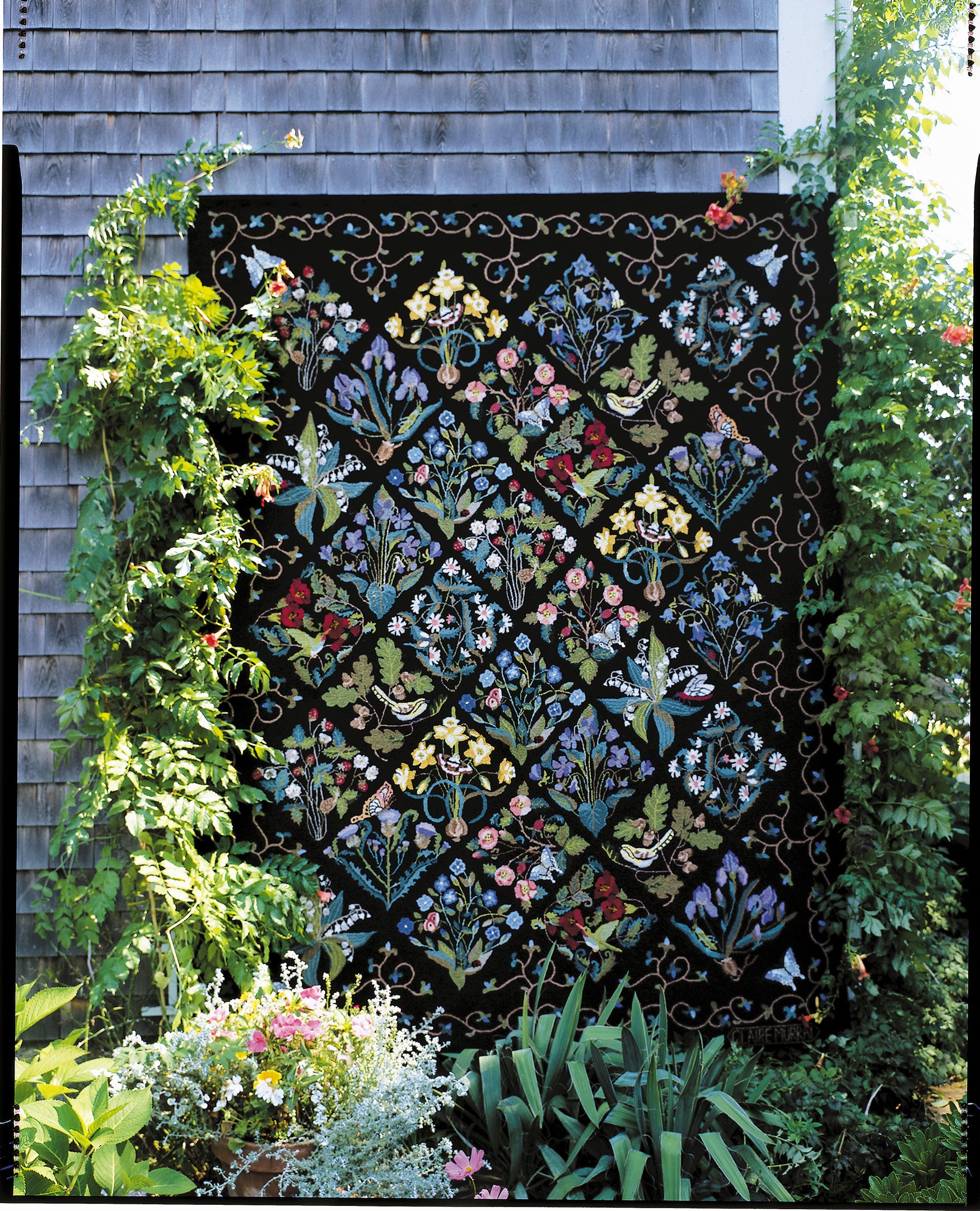 Millefleur 7x9 Black