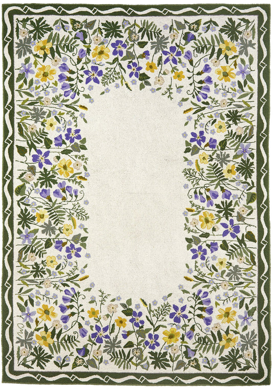 Meadow Floral Blue 5x7