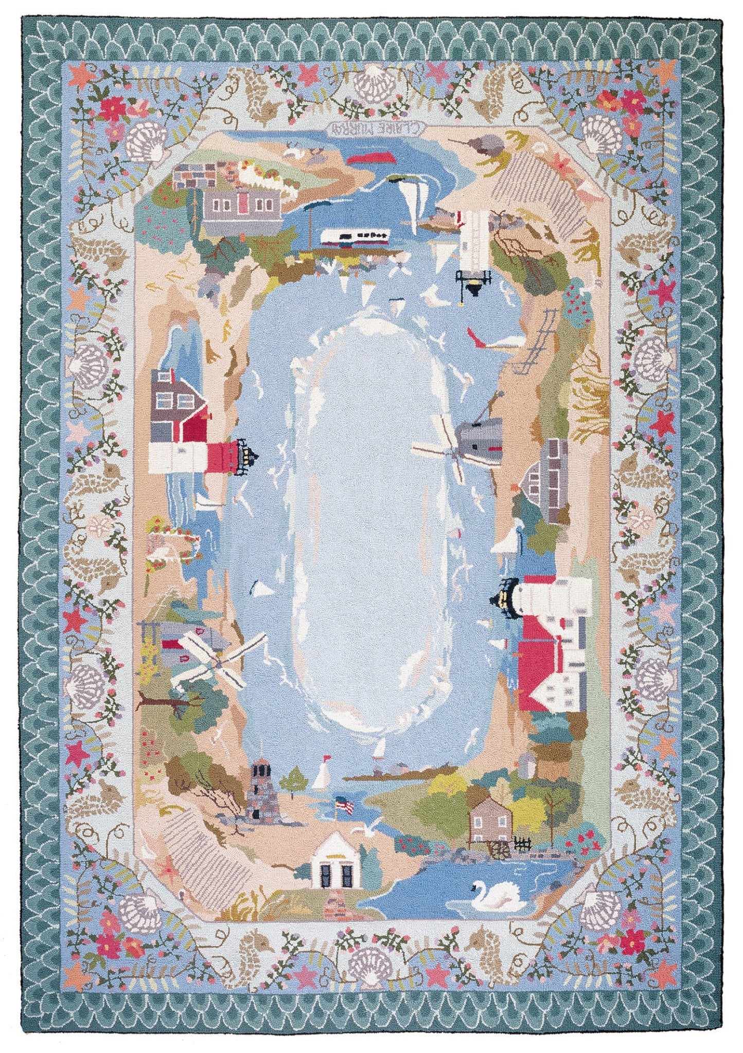 Claire Murray Hooked Rugs and Home Decor