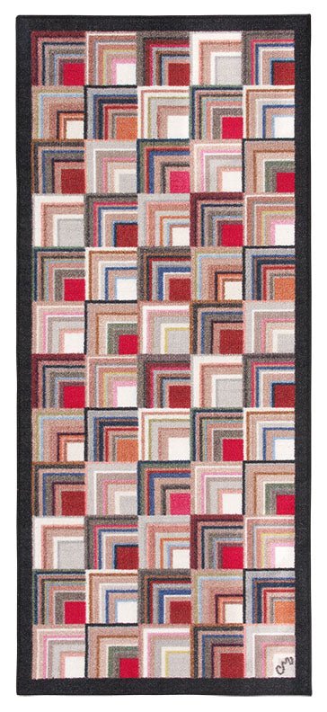 Log Cabin Runner Washable