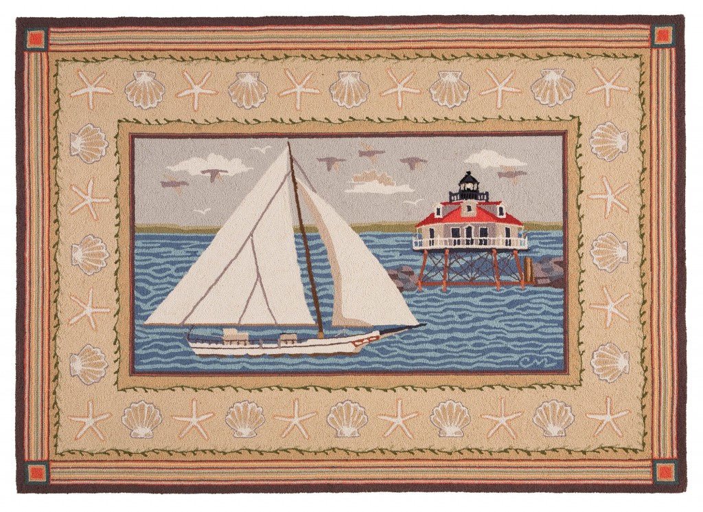 Skipjack Design Chesapeake Bay Skipjack 5x7 - Claire Murray Design