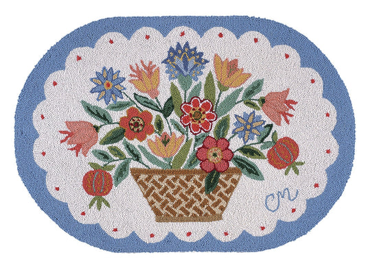 Spring Basket Oval Light