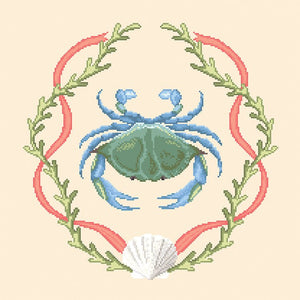 Blue Crab Needlepoint kit K467