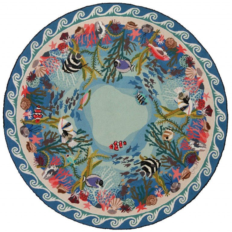 Coral Reef 6' Round R1277