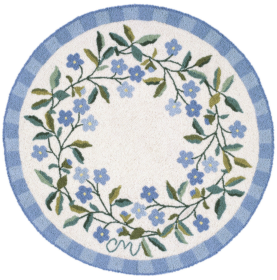 Forget Me Not 3' Round  R857