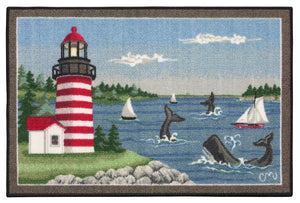 Maine Lighthouse Washable 1183