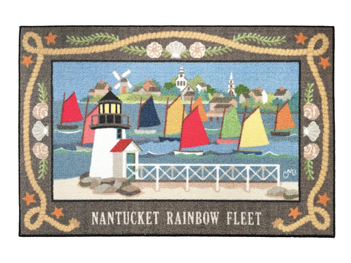 Nantucket Rainbow Fleet Washable 1164