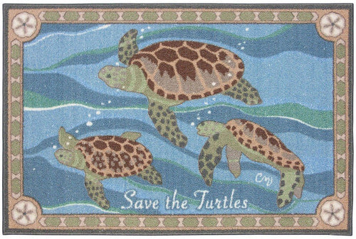 Save the Turtles Washable 1134